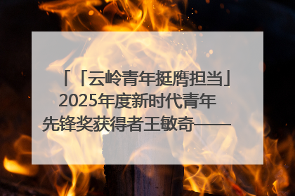 「云岭青年挺膺担当」2025年度新时代青年先锋奖获得者王敏奇——澜沧江上好渔人
