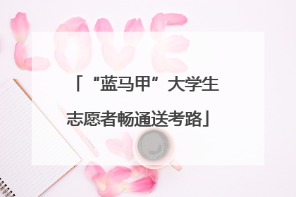 “蓝马甲”大学生志愿者畅通送考路
