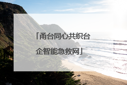 甬台同心共织台企智能急救网