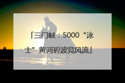 三门峡：5000“泳士”黄河碧波竞风流