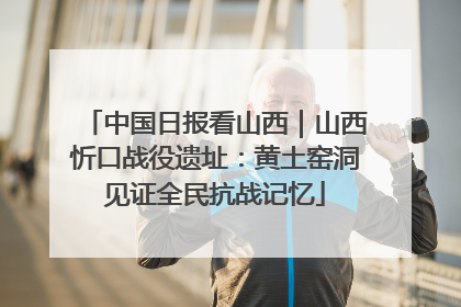中国日报看山西｜山西忻口战役遗址：黄土窑洞见证全民抗战记忆