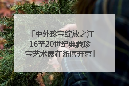 中外珍宝绽放之江 16至20世纪典藏珍宝艺术展在浙博开幕