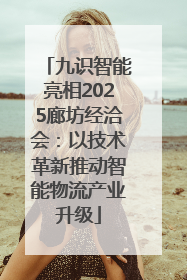 九识智能亮相2025廊坊经洽会：以技术革新推动智能物流产业升级