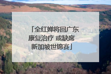 全红婵将回广东康复治疗 或缺席新加坡世锦赛