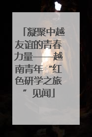 凝聚中越友谊的青春力量——越南青年“红色研学之旅”见闻