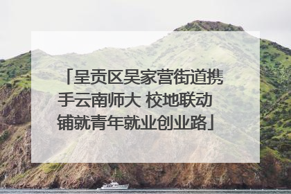 呈贡区吴家营街道携手云南师大 校地联动铺就青年就业创业路