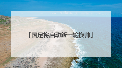 国足将启动新一轮换帅