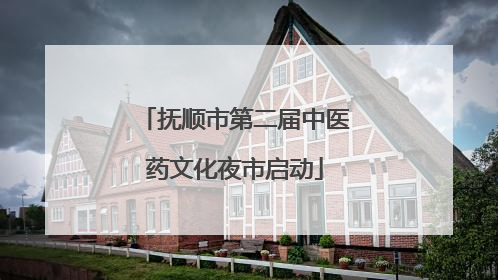 抚顺市第二届中医药文化夜市启动