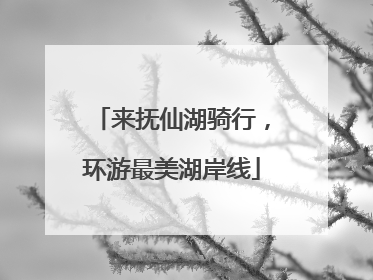 来抚仙湖骑行，环游最美湖岸线