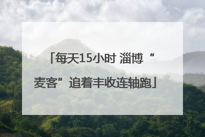 每天15小时 淄博“麦客”追着丰收连轴跑