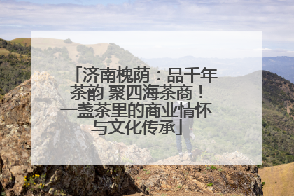 济南槐荫：品千年茶韵 聚四海茶商！一盏茶里的商业情怀与文化传承