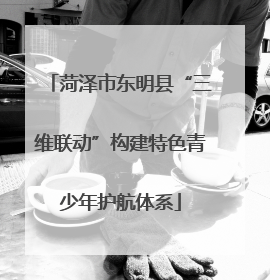 菏泽市东明县“三维联动”构建特色青少年护航体系