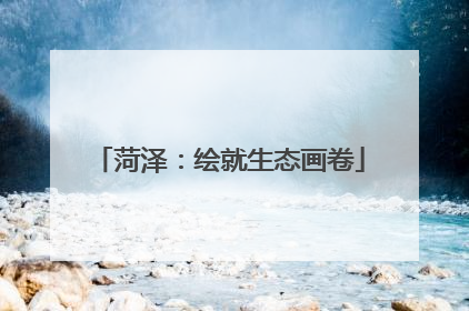 菏泽：绘就生态画卷