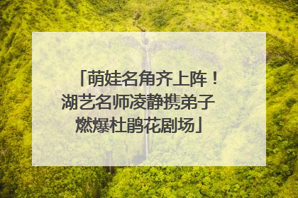 萌娃名角齐上阵！湖艺名师凌静携弟子燃爆杜鹃花剧场