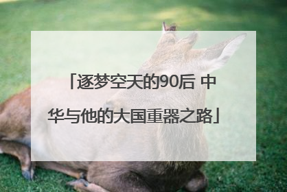 逐梦空天的90后 中华与他的大国重器之路