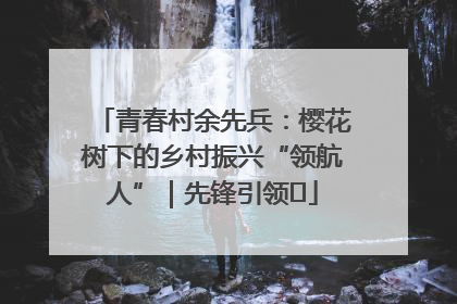青春村余先兵：樱花树下的乡村振兴“领航人”｜先锋引领⑪