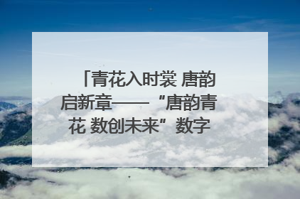 青花入时裳 唐韵启新章——“唐韵青花 数创未来”数字文创设计大赛启幕