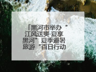 黑河市举办“江风送爽·夏享黑河”夏季避暑旅游“百日行动”新闻发布会