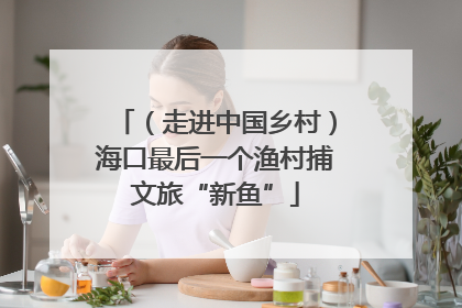 （走进中国乡村）海口最后一个渔村捕文旅“新鱼”