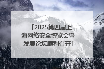 2025第四届上海网络安全博览会暨发展论坛顺利召开