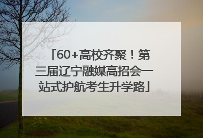 60+高校齐聚！第三届辽宁融媒高招会一站式护航考生升学路