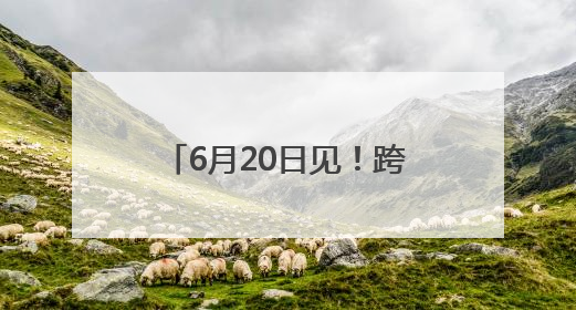 6月20日见！跨国公司峰会首发SHOW嘉宾公布